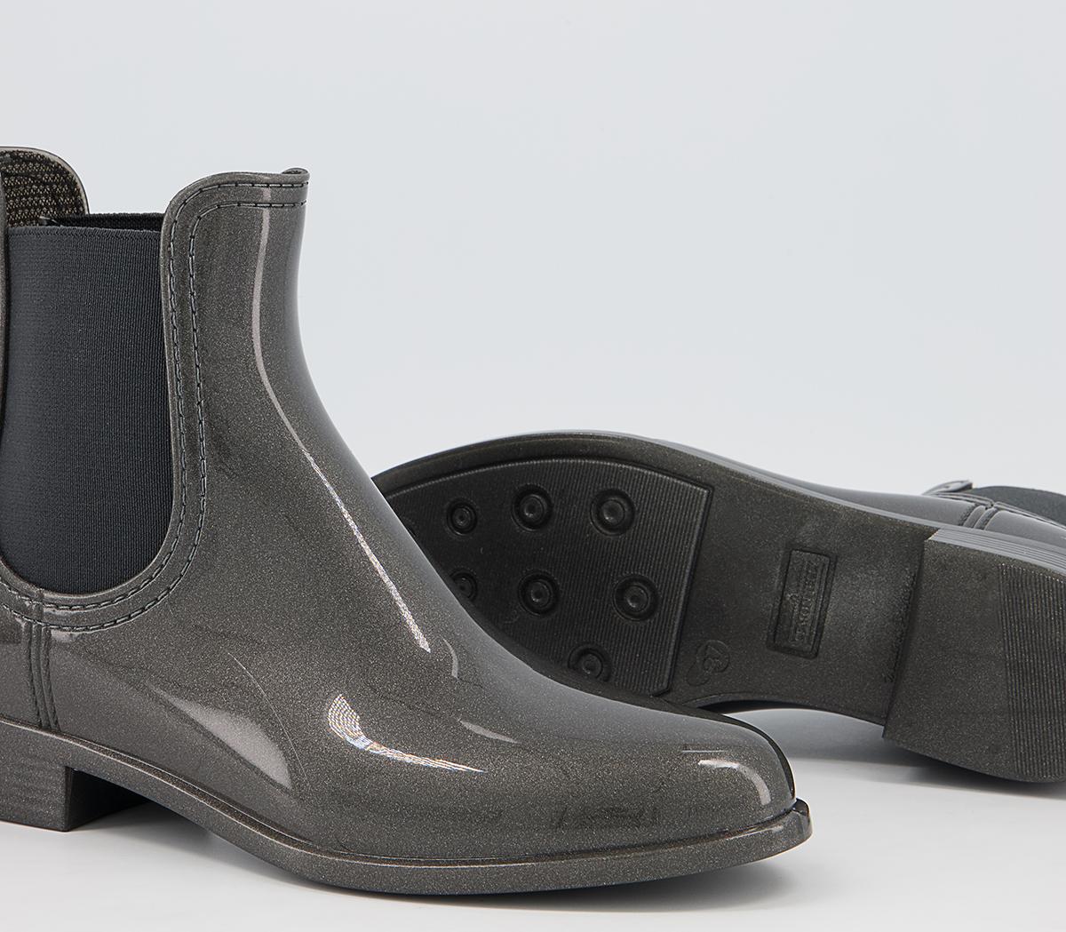 Lemon Jelly Comfy Chelsea Rainboots Lemon Jelly Comfy Chelsea Rainboots Metal Grey
