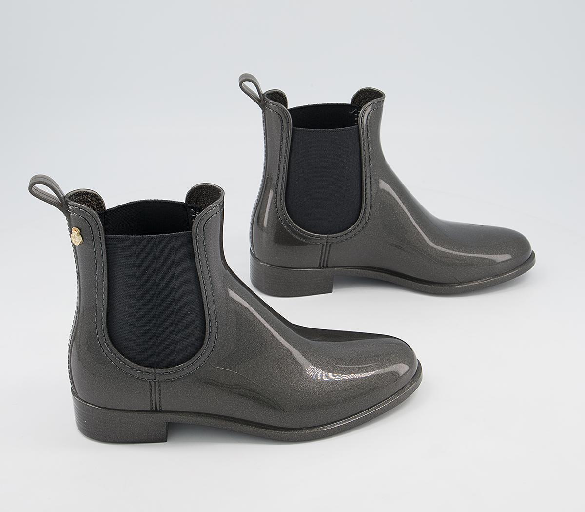 Lemon Jelly Comfy Chelsea Rainboots Lemon Jelly Comfy Chelsea Rainboots Metal Grey