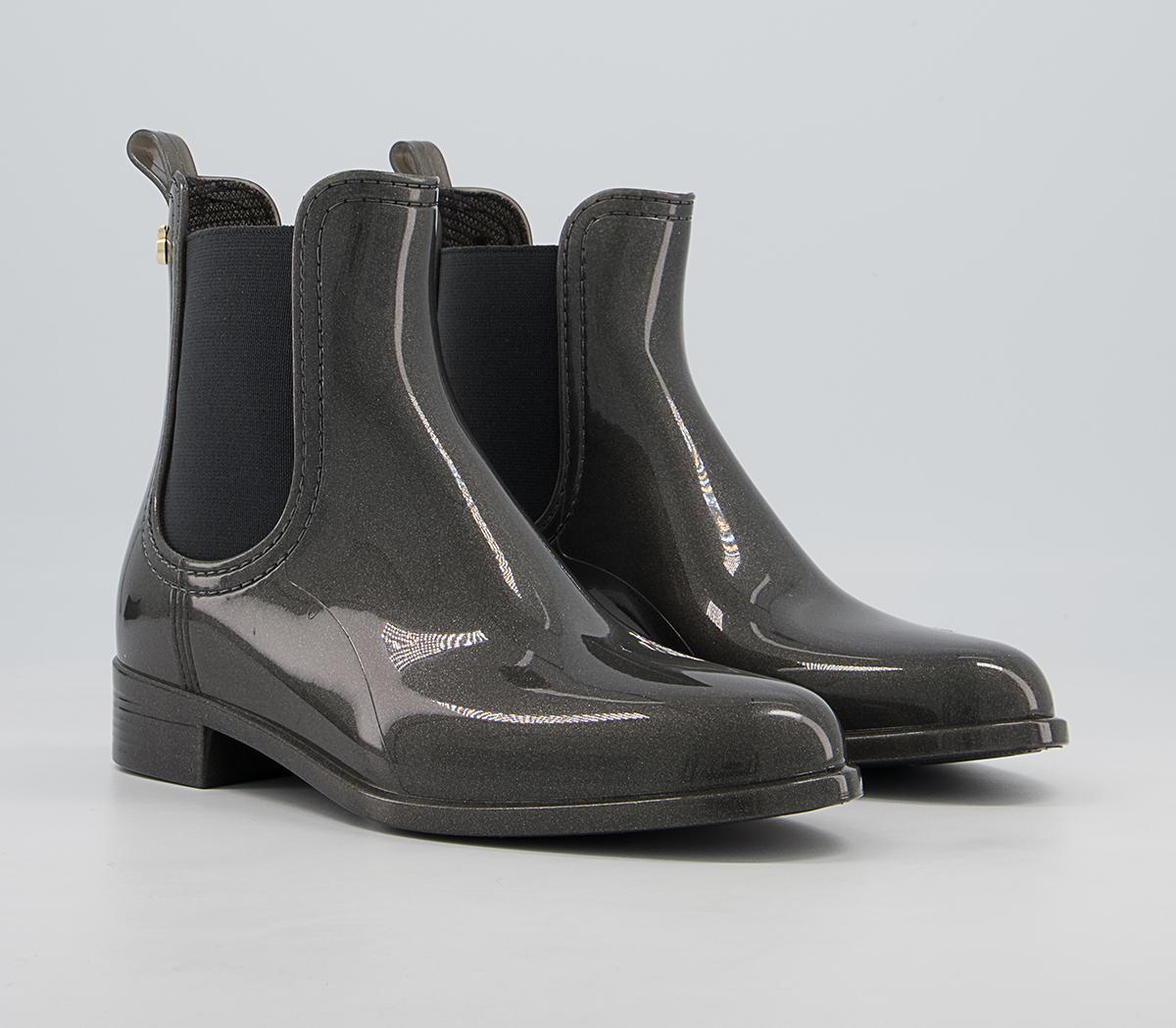 Lemon Jelly Comfy Chelsea Rainboots Lemon Jelly Comfy Chelsea Rainboots Metal Grey