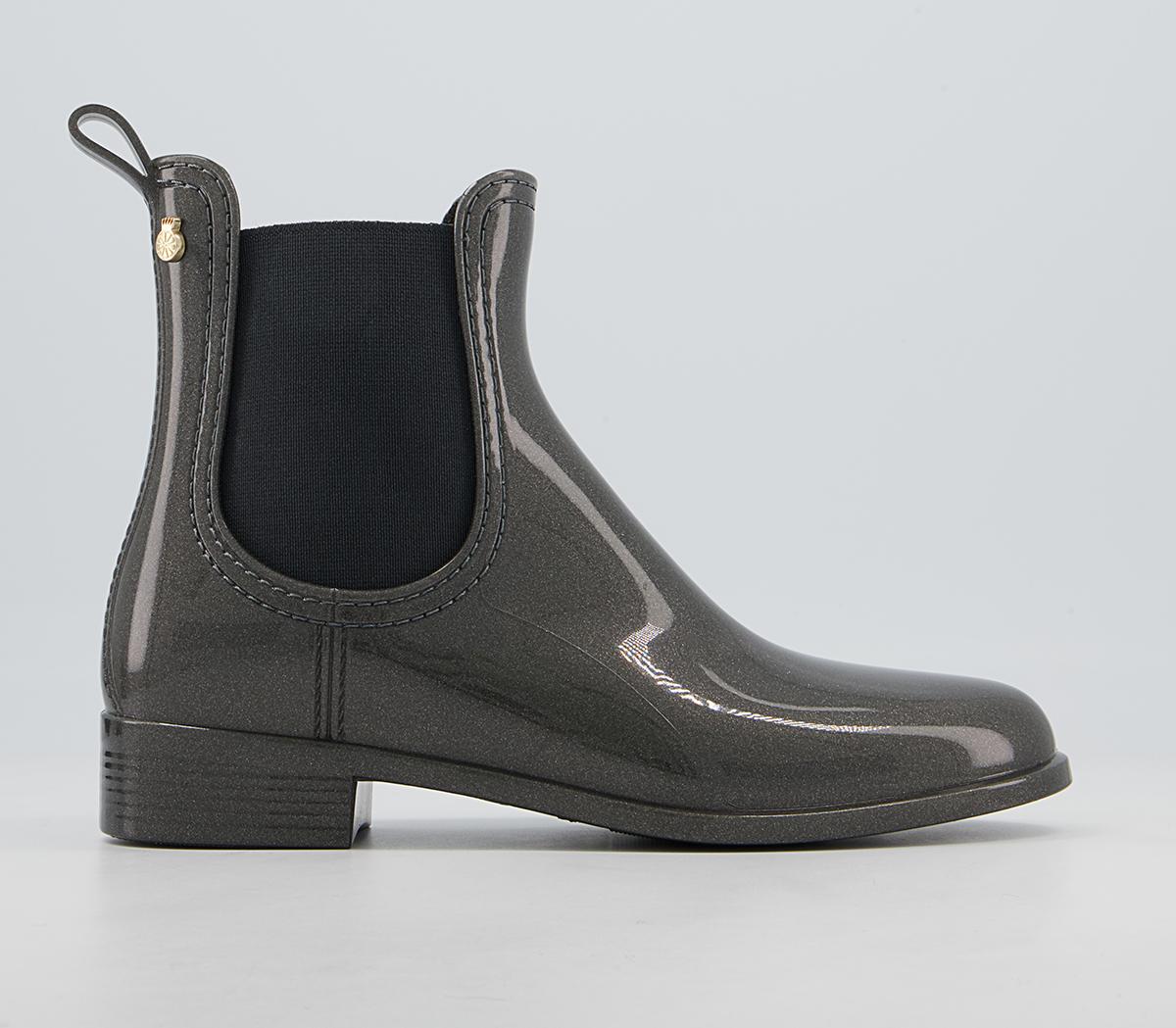 Lemon Jelly Comfy Chelsea Rainboots Lemon Jelly Comfy Chelsea Rainboots Metal Grey