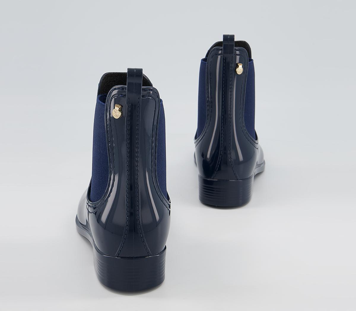 Lemon Jelly Comfy Chelsea Rainboots Lemon Jelly Comfy Chelsea Rainboots Naval