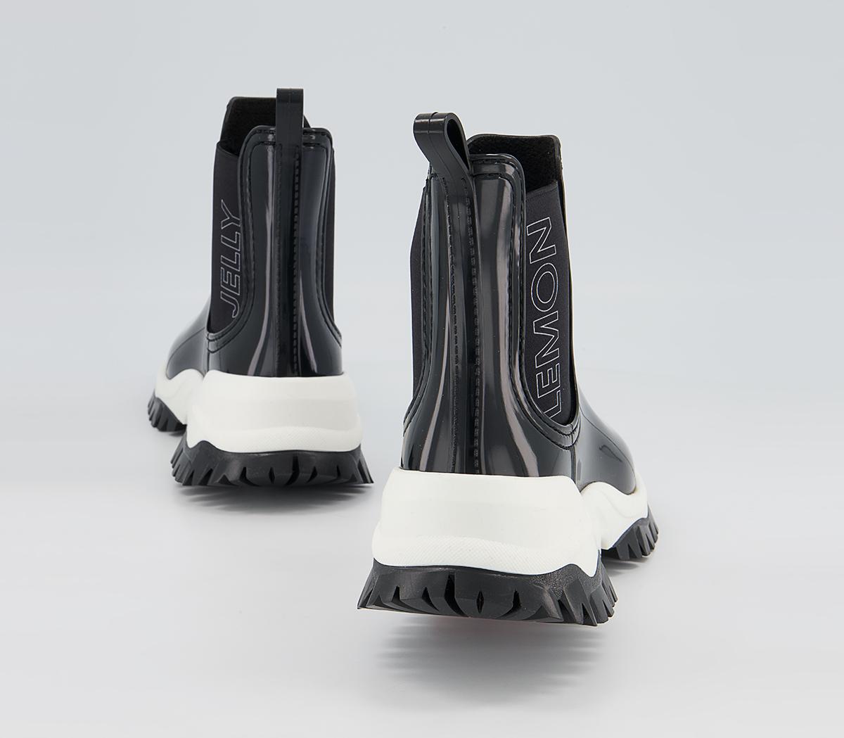 Lemon Jelly Jayden Ankle Rainboots Lemon Jelly Jayden Ankle Rainboots Black