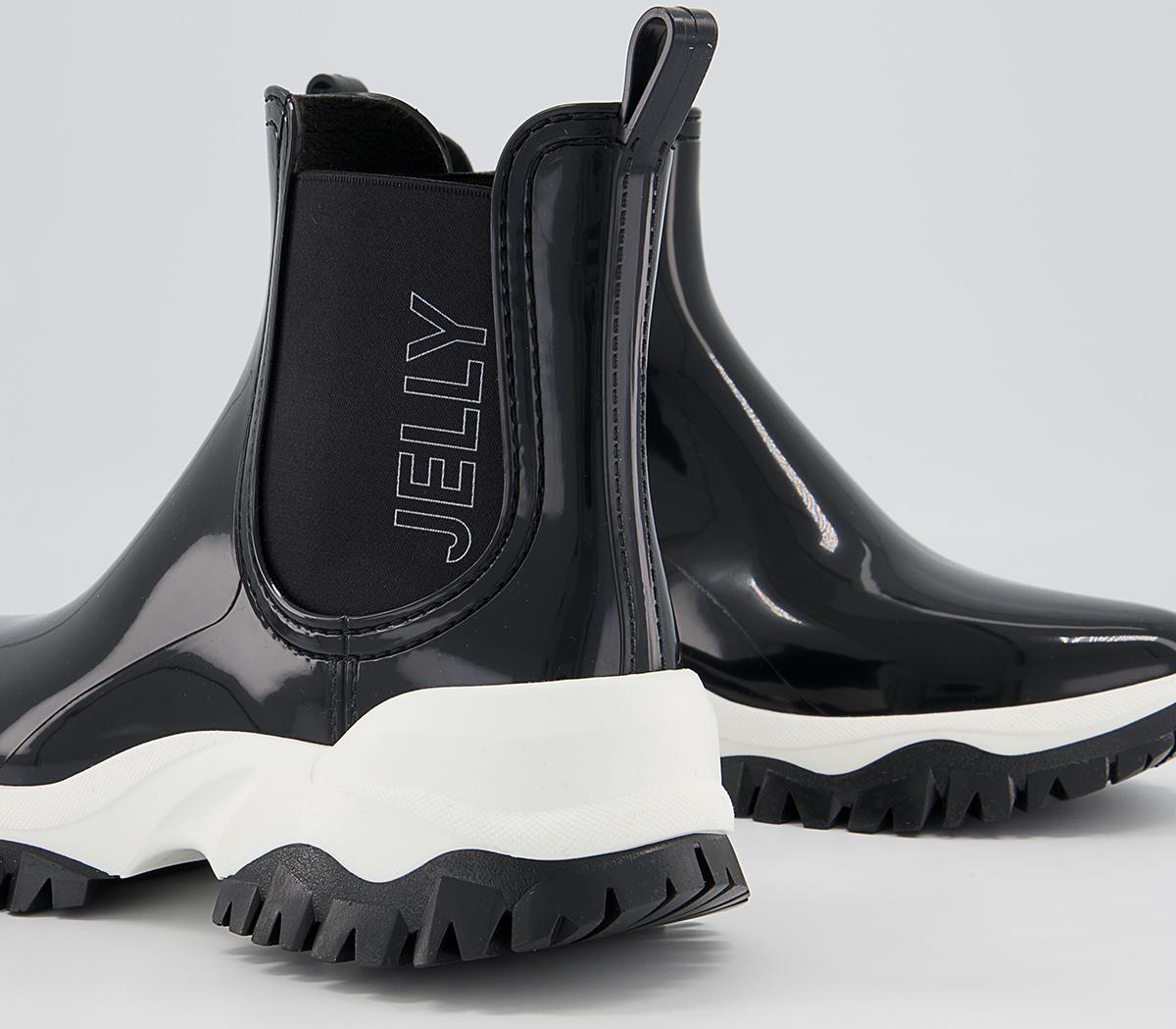 Lemon Jelly Jayden Ankle Rainboots Lemon Jelly Jayden Ankle Rainboots Black