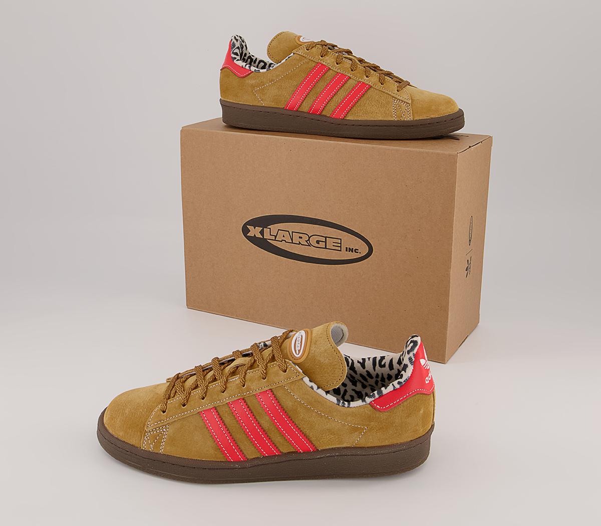 adidas Consortium Campus 80 Xlarge Trainers adidas Consortium Campus 80 Xlarge Trainers Mesa Solar Red Gum