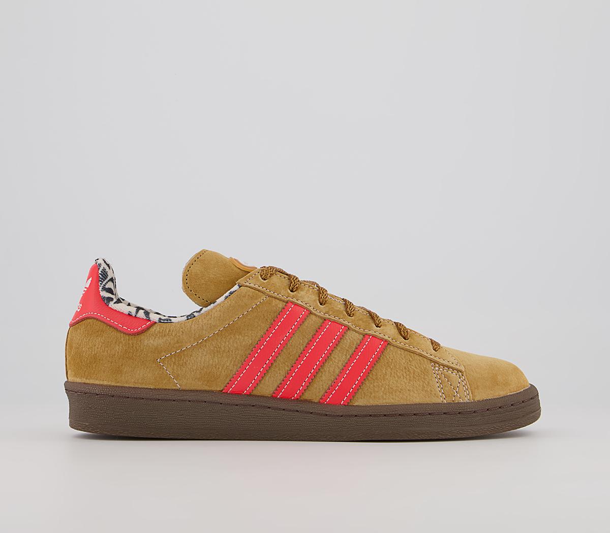 Formand national flag drikke adidas Consortium Campus 80 Xlarge Trainers Mesa Solar Red Gum - Women's  Trainers
