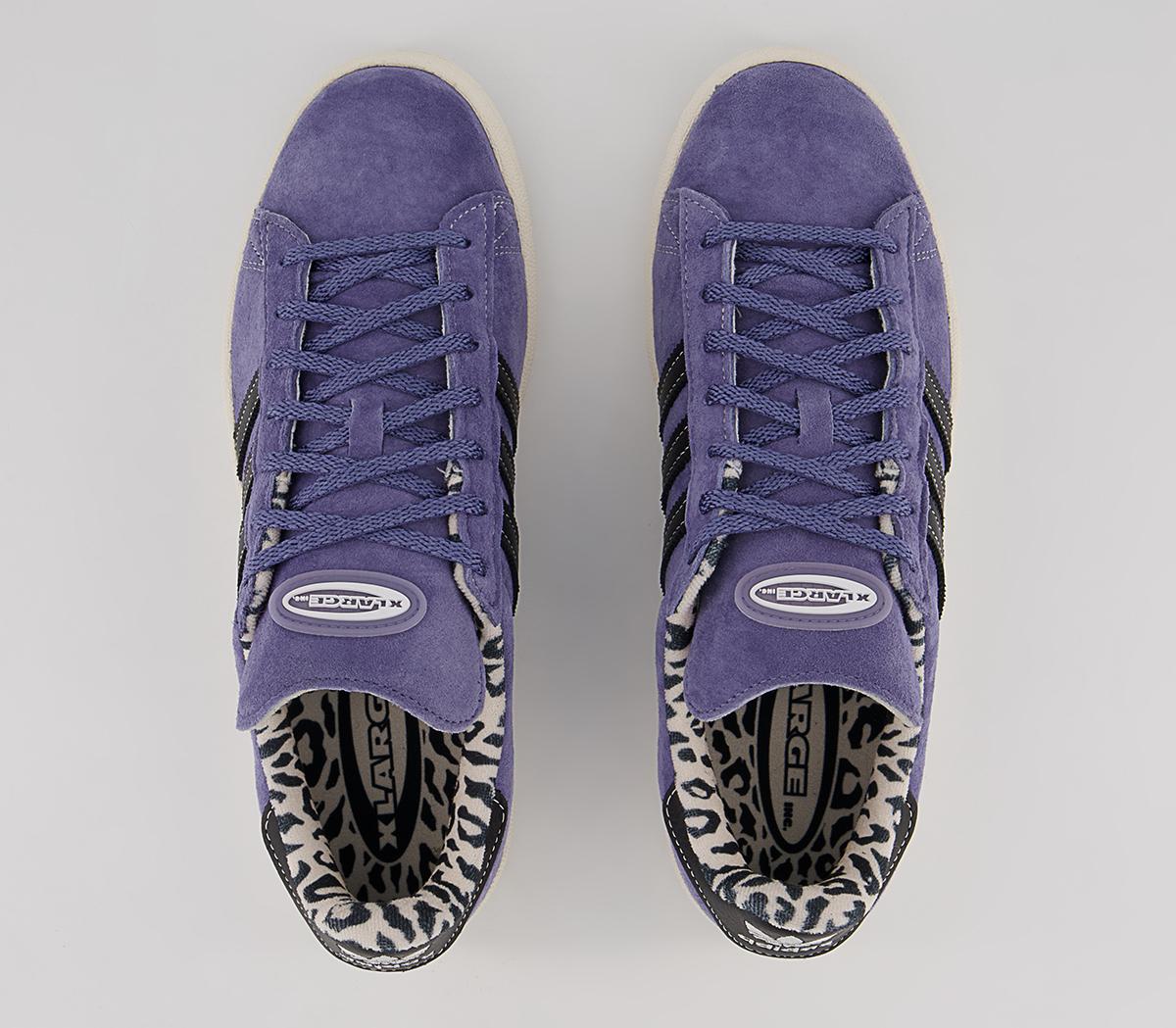 adidas Consortium Campus 80 Xlarge Trainers adidas Consortium Campus 80 Xlarge Trainers Violet Core Black Core White