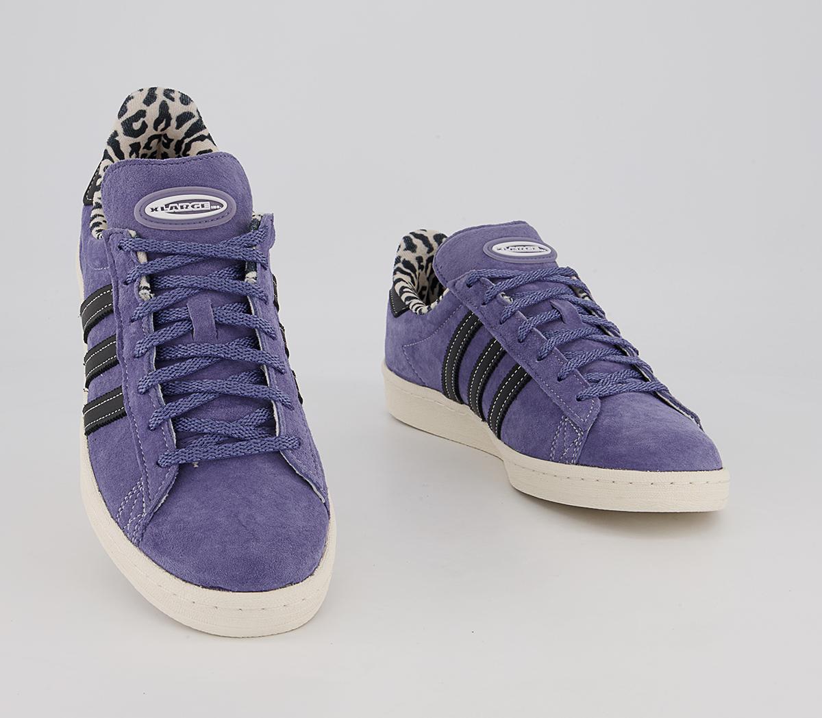 adidas Consortium Campus 80 Xlarge Trainers adidas Consortium Campus 80 Xlarge Trainers Violet Core Black Core White