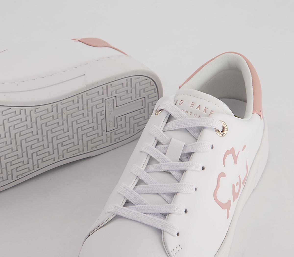 Ted Baker Tarliah Trainers Ted Baker Tarliah Trainers White Pink