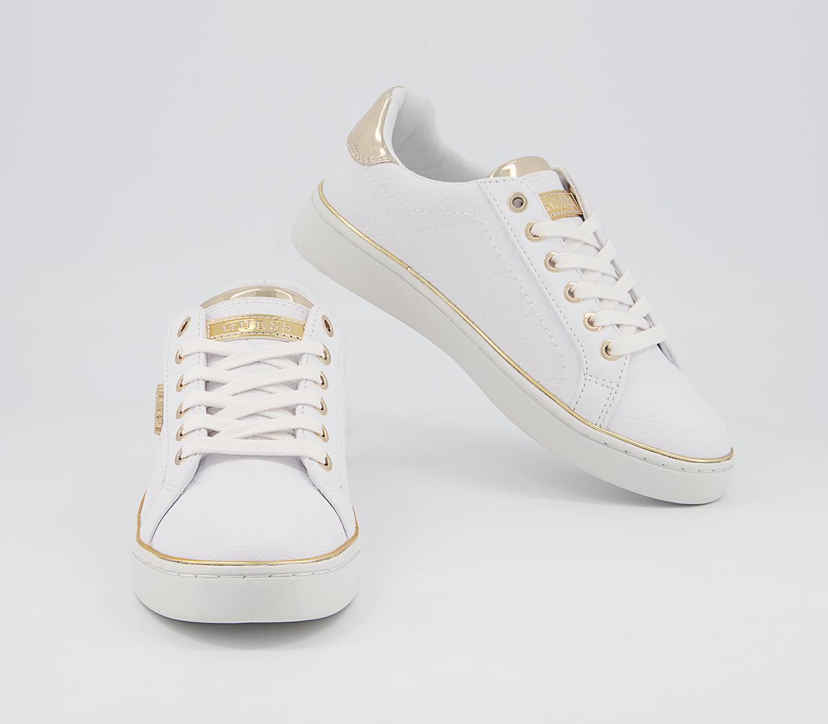 Guess Beckie Sneakers White - Flat Shoes for Women