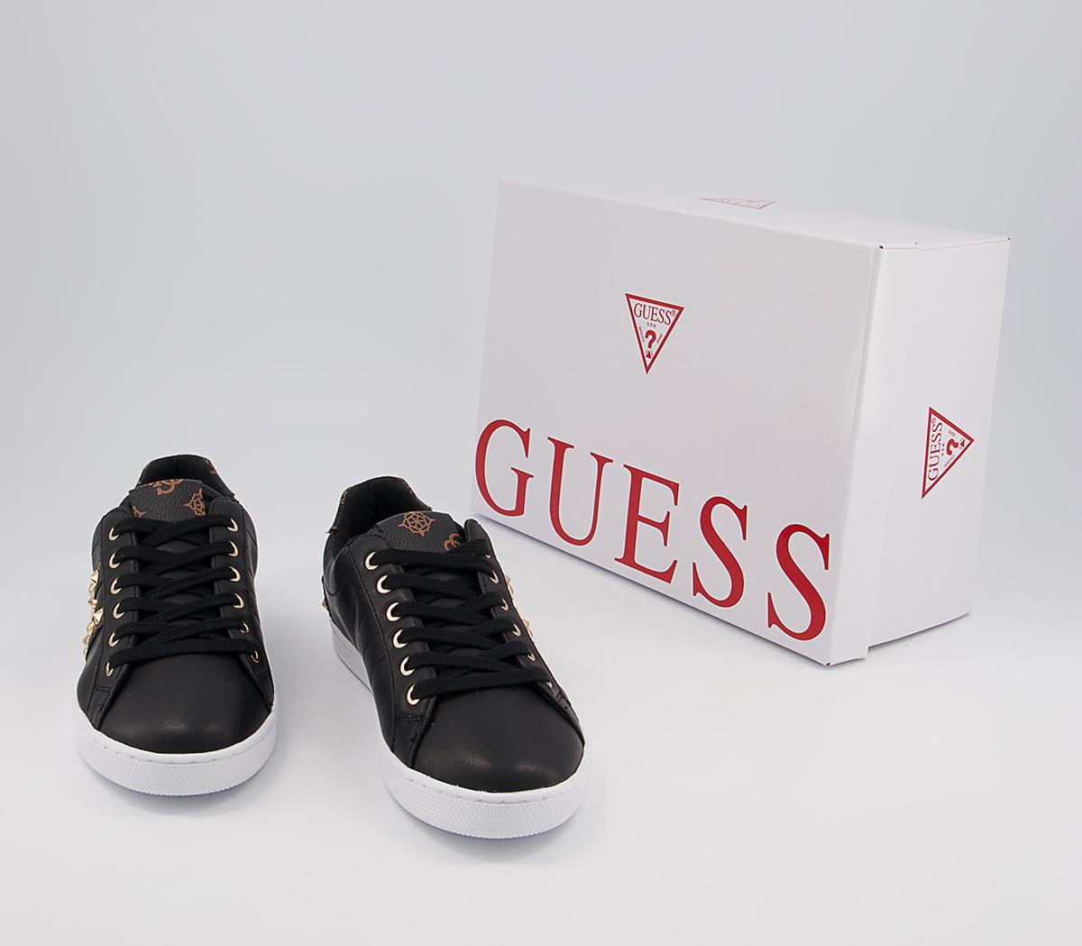 Guess Rassta Studded Trainers Guess Rassta Studded Trainers Black