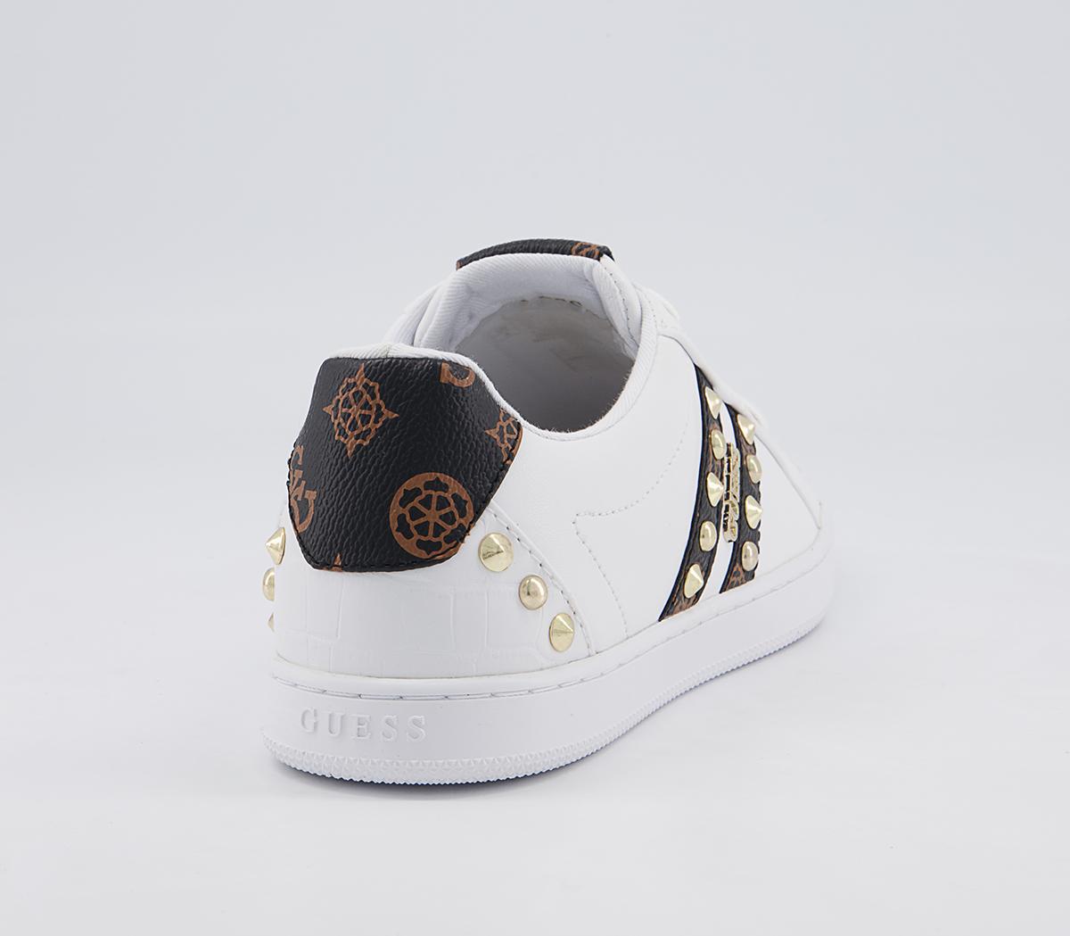 Guess Rassta Studded Trainers Guess Rassta Studded Trainers White
