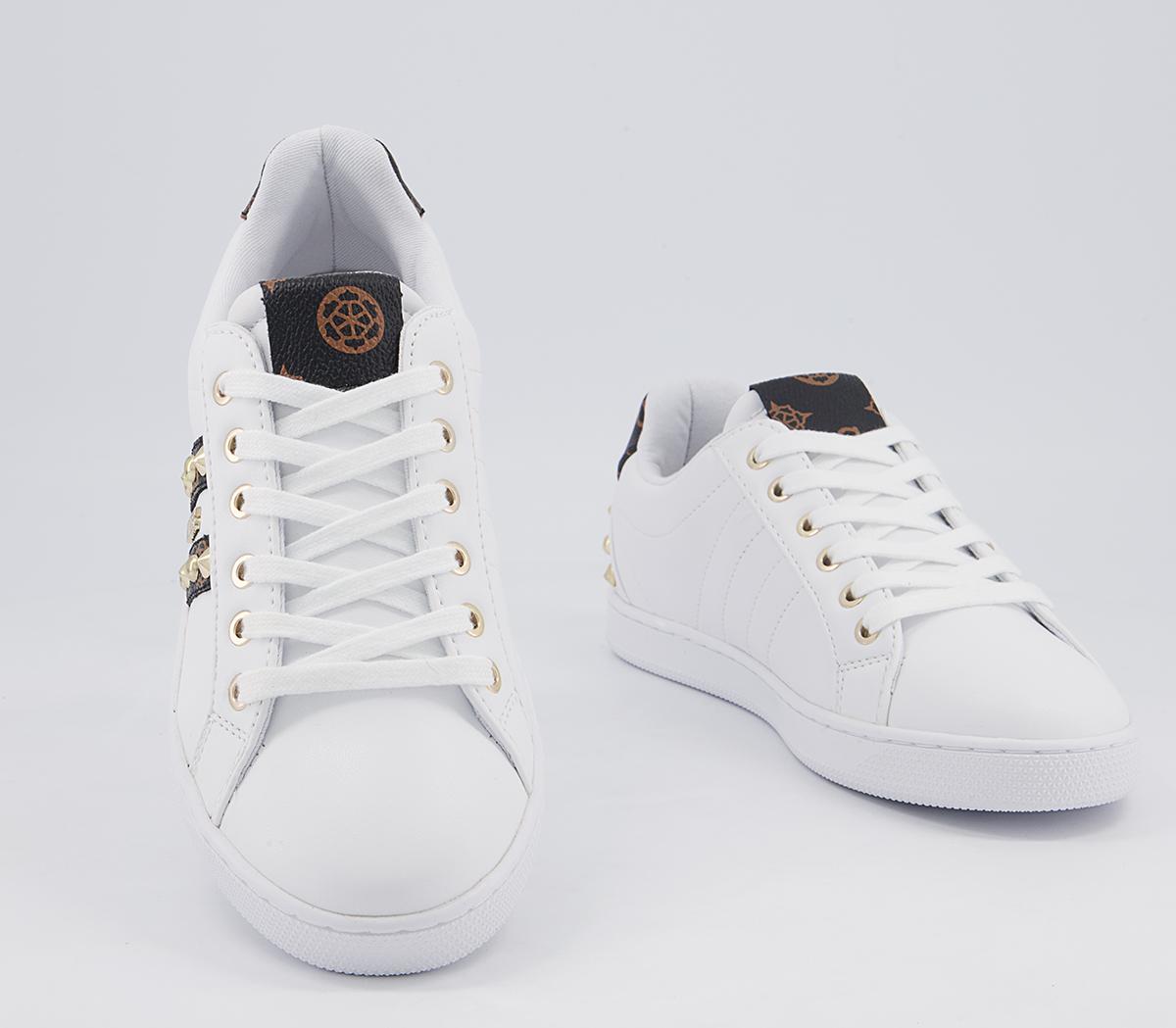 Guess Rassta Studded Trainers Guess Rassta Studded Trainers White