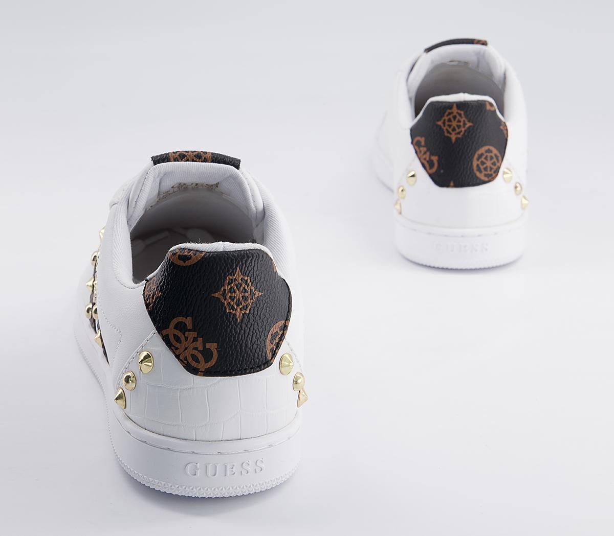Guess Rassta Studded Trainers Guess Rassta Studded Trainers White