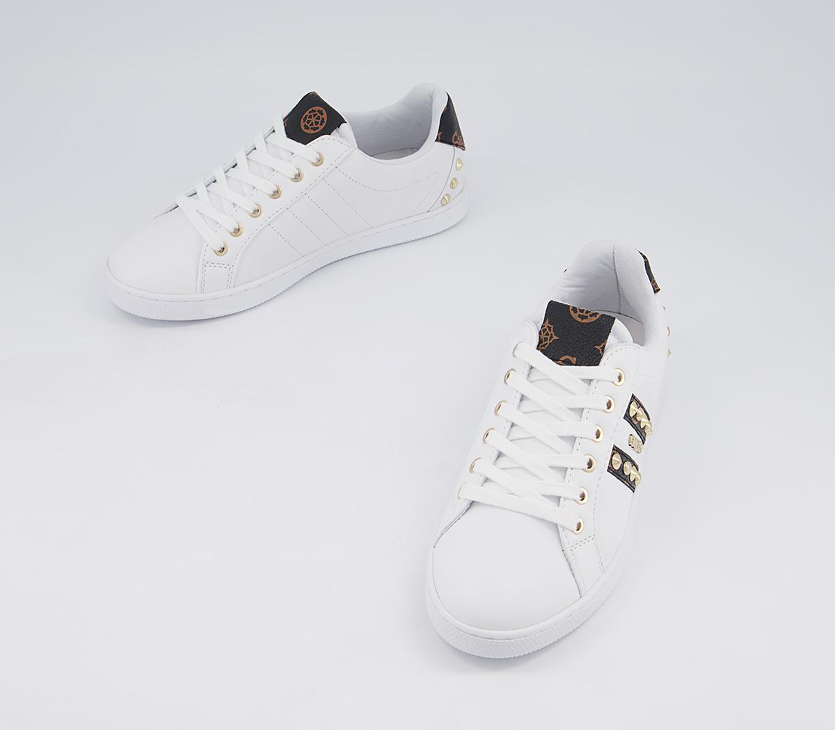 Guess Rassta Studded Trainers Guess Rassta Studded Trainers White