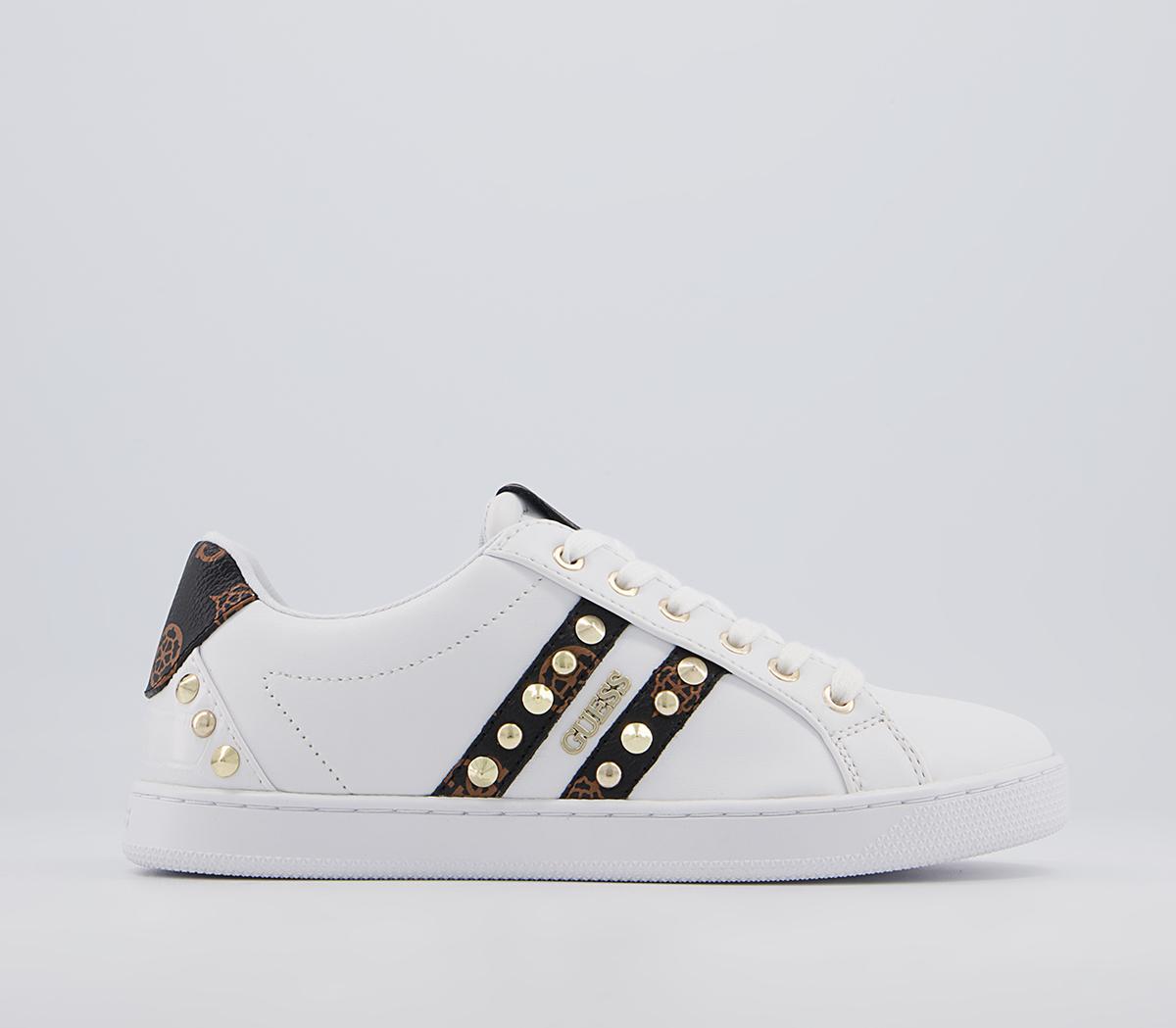 Guess Rassta Studded Trainers Guess Rassta Studded Trainers White