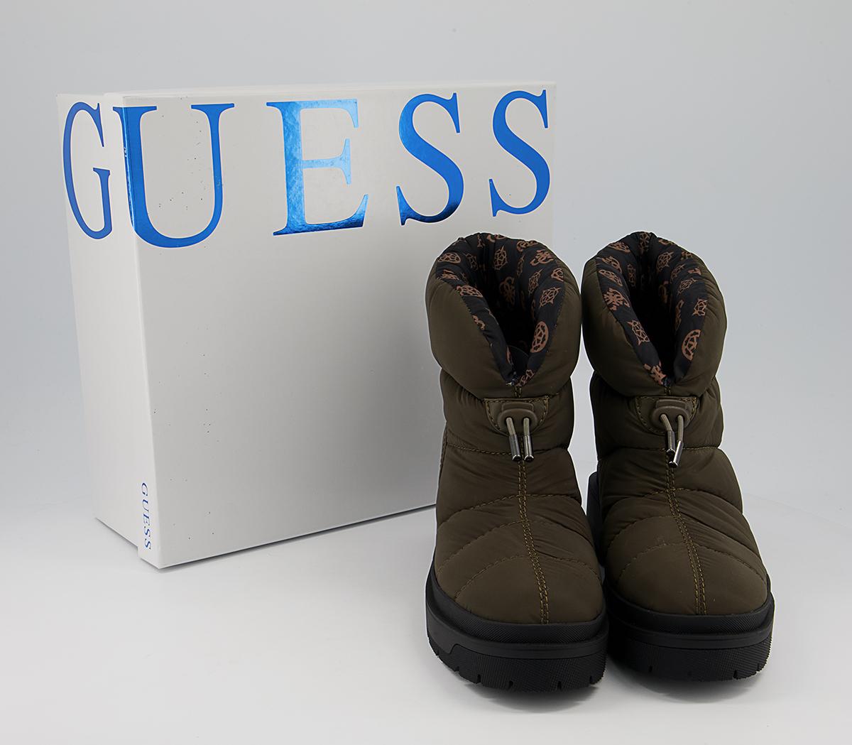 Guess Leeda Boots Guess Leeda Boots Olive
