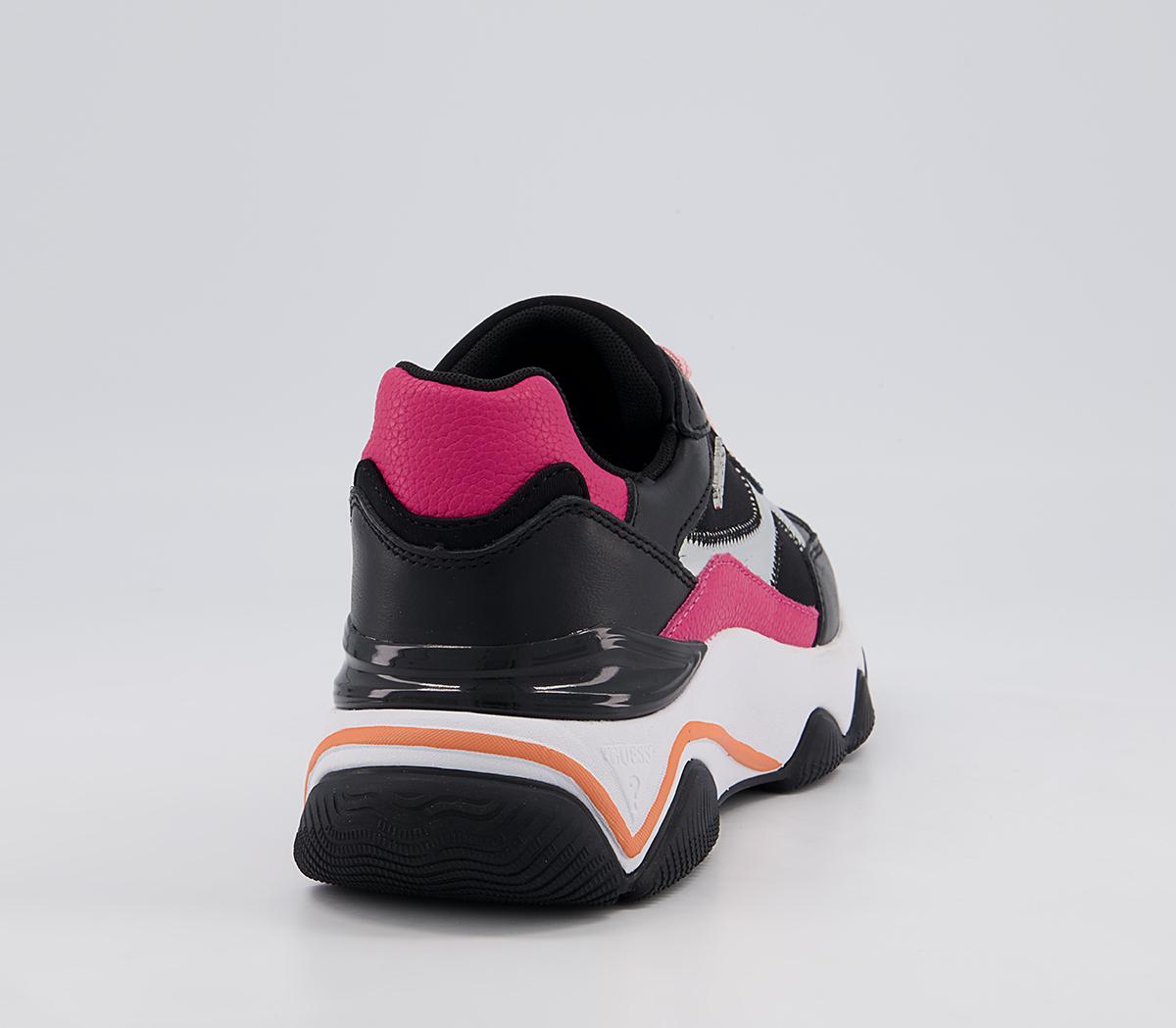 Guess Sunshine 2 Sneakers Guess Sunshine 2 Sneakers Black Rose Silver