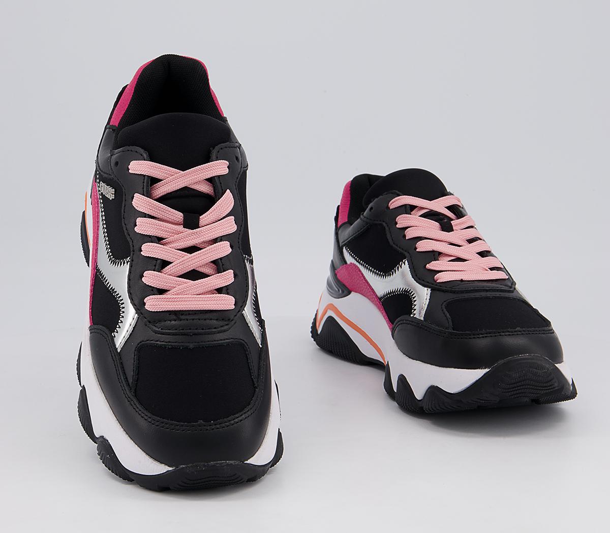 Guess Sunshine 2 Sneakers Guess Sunshine 2 Sneakers Black Rose Silver