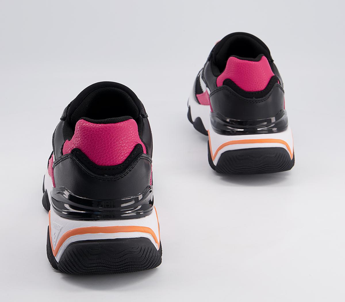Guess Sunshine 2 Sneakers Guess Sunshine 2 Sneakers Black Rose Silver