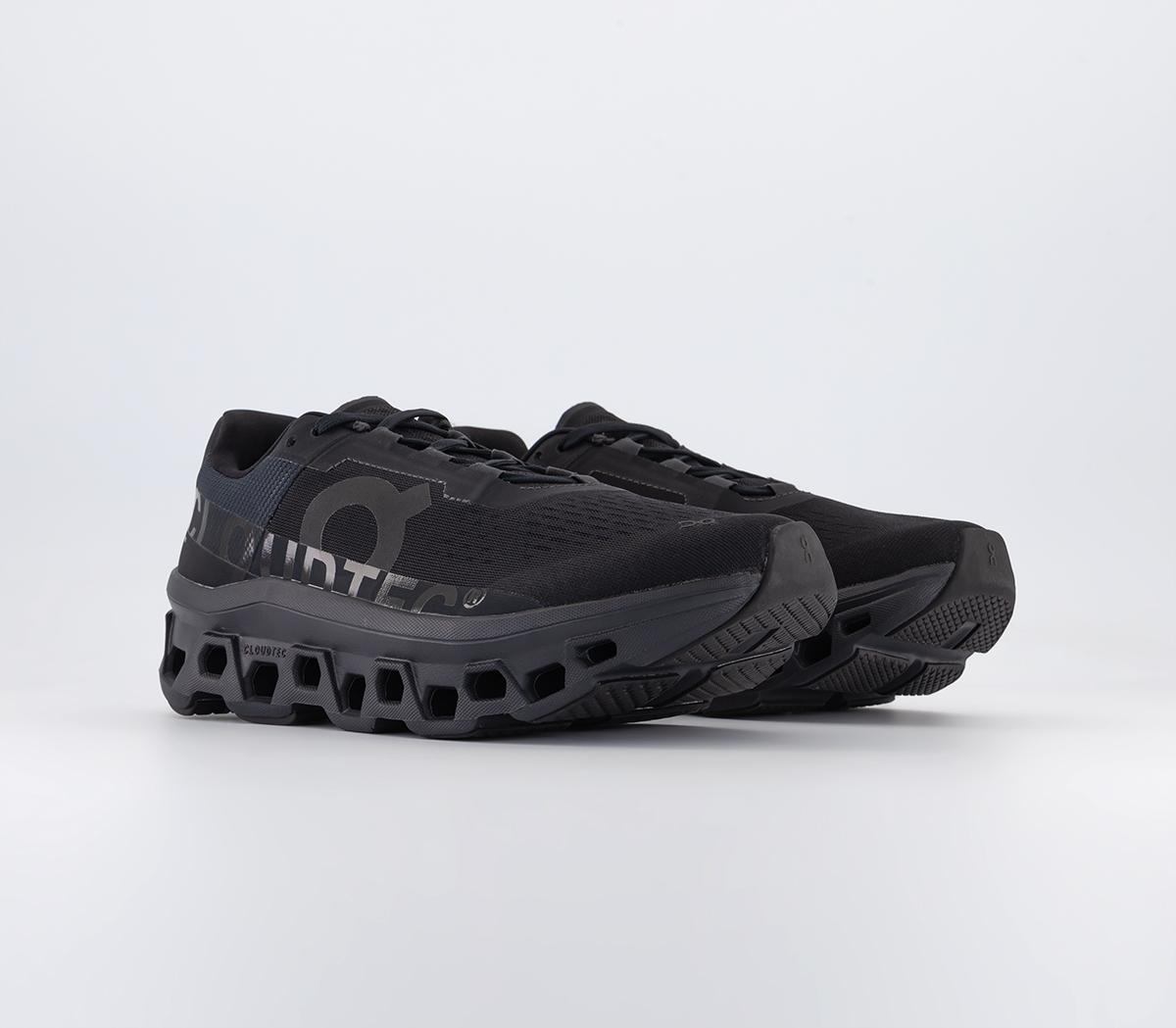 On Running Cloudmonster Trainers Black, 10