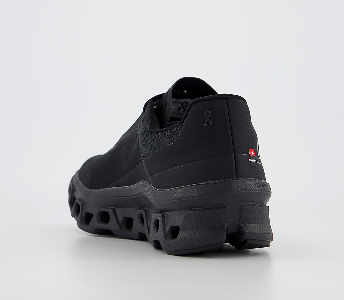On Running Cloudmonster Trainers On Running Cloudmonster Trainers All Black