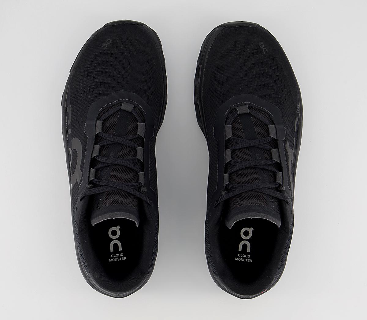 On Running Cloudmonster Trainers On Running Cloudmonster Trainers All Black