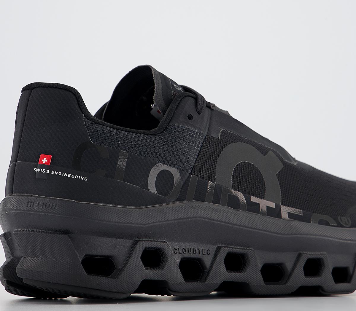 On Running Cloudmonster Trainers On Running Cloudmonster Trainers All Black