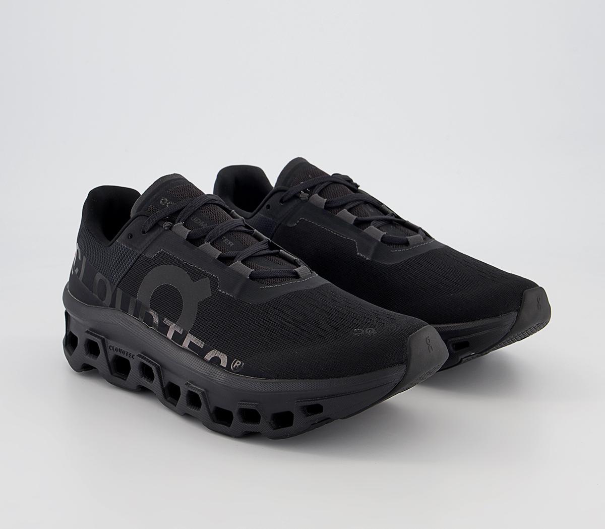 On Running Cloudmonster Trainers On Running Cloudmonster Trainers All Black