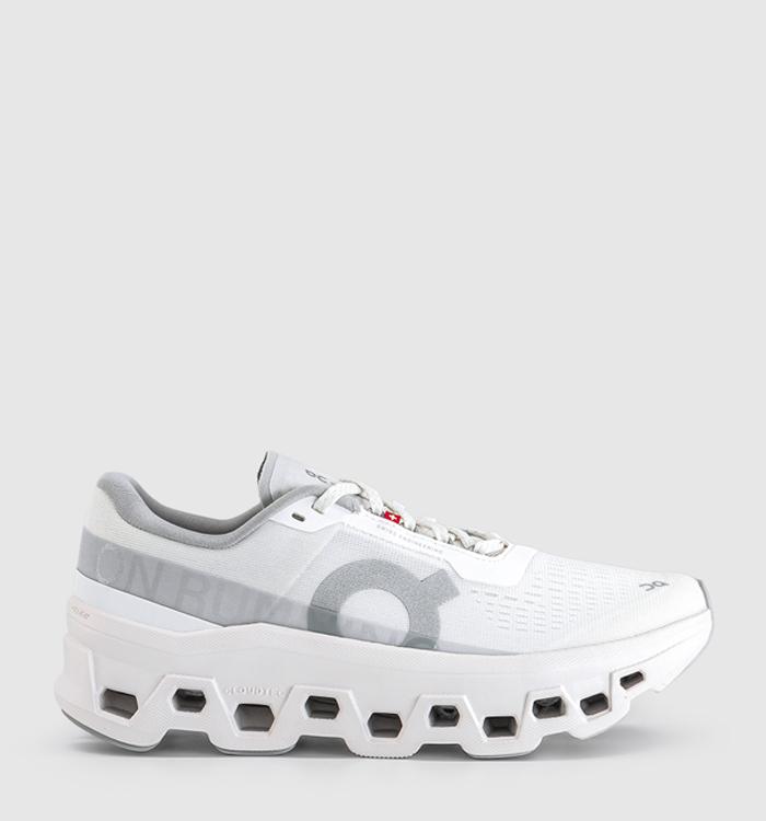 On Cloudmonster Trainers White White F