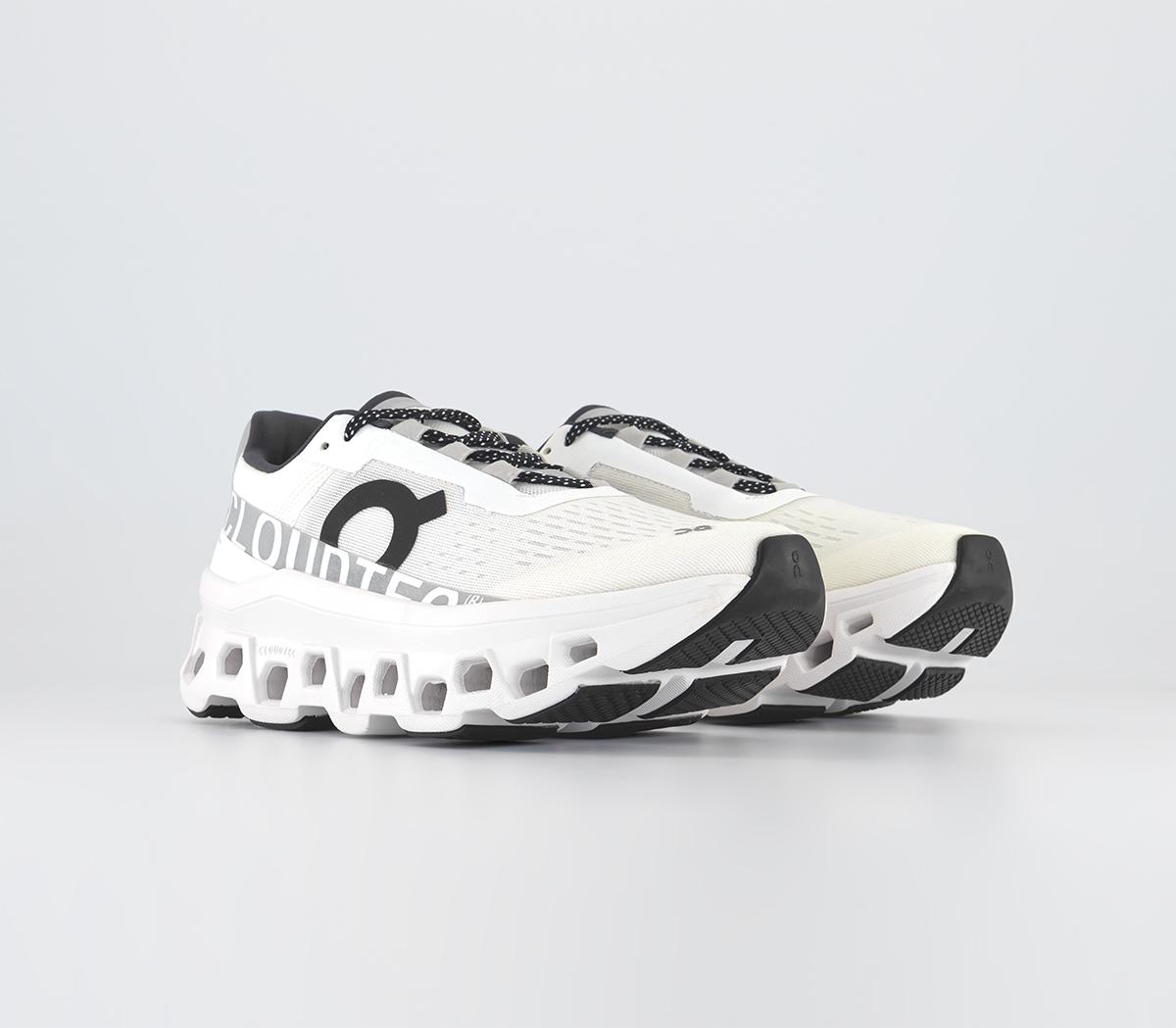 On Running Cloudmonster Trainers W Undyed White White F - Women's Trainers