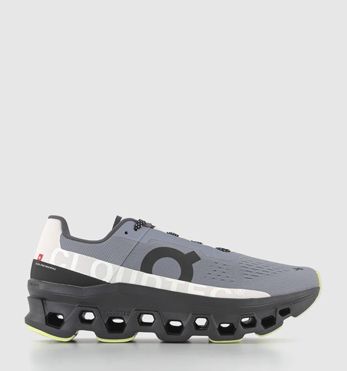 Grey running shop trainers