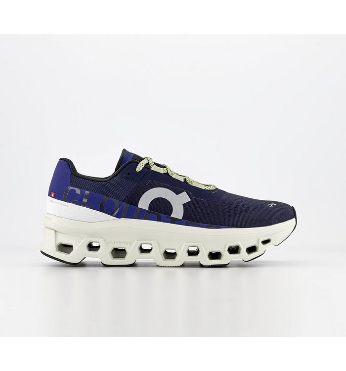 On Running Cloudmonster Trainers Acai Aloe In Green