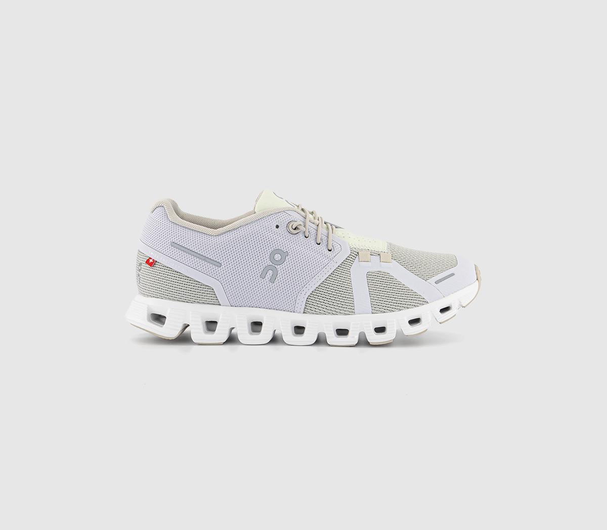 On RunningCloud 5 Combo Trainers Lavender Aloe F