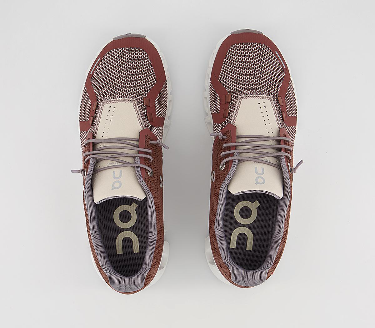 On Running Cloud 5 Combo Trainers On Running Cloud 5 Combo Trainers Rust Ice