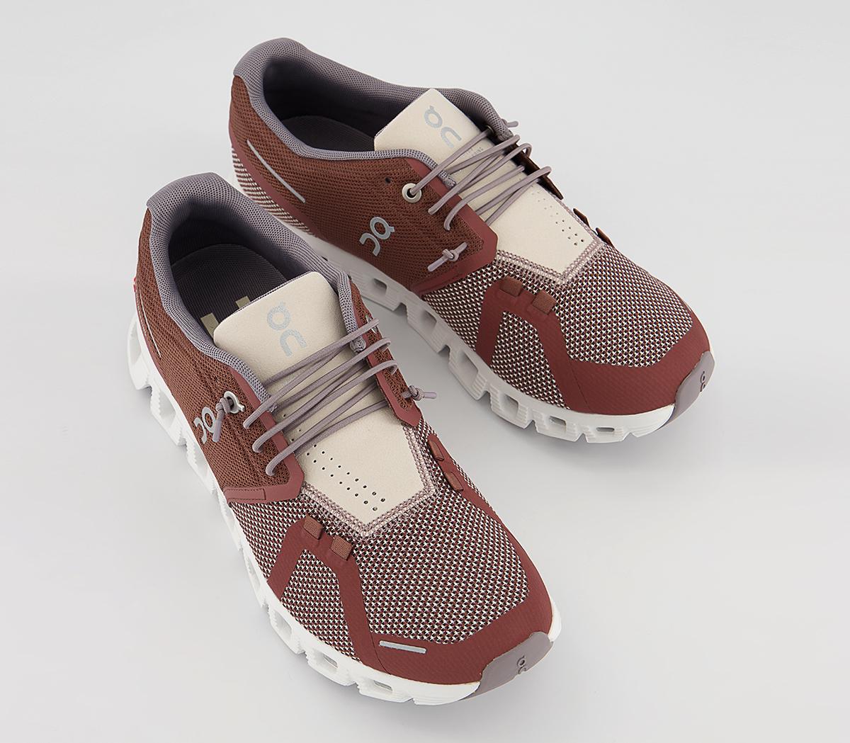 On Running Cloud 5 Combo Trainers On Running Cloud 5 Combo Trainers Rust Ice