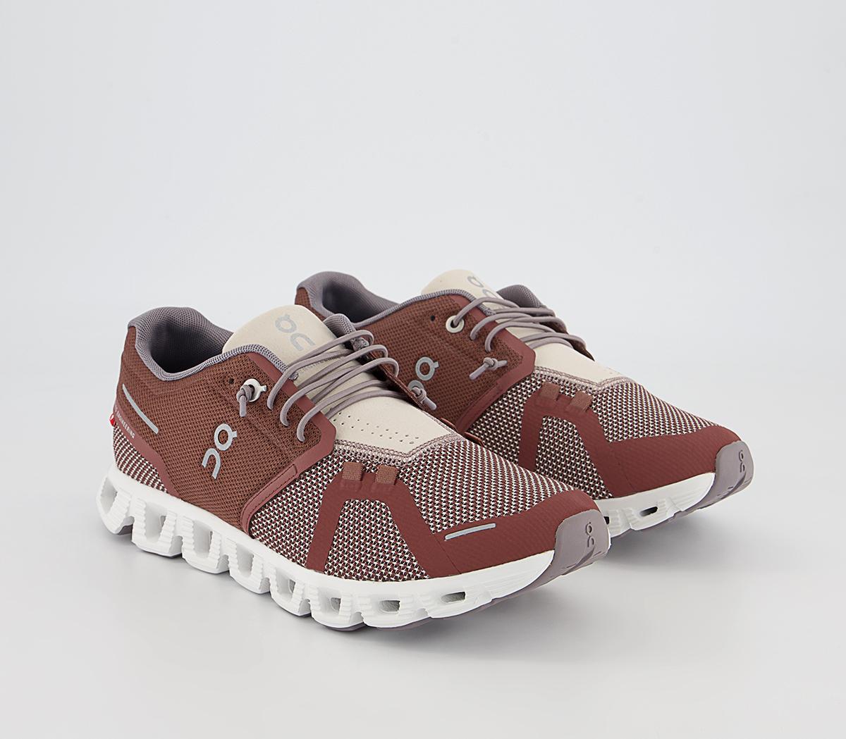 On Running Cloud 5 Combo Trainers On Running Cloud 5 Combo Trainers Rust Ice