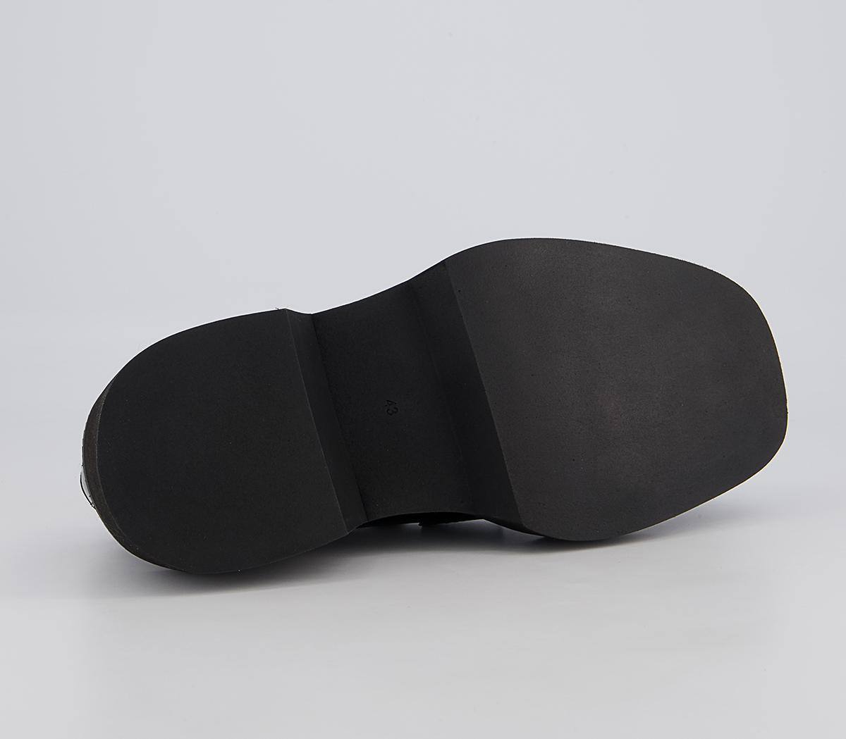 Office Montreal Exaggerated Sole Loafer Office Montreal Exaggerated Sole Loafer Black High Shine