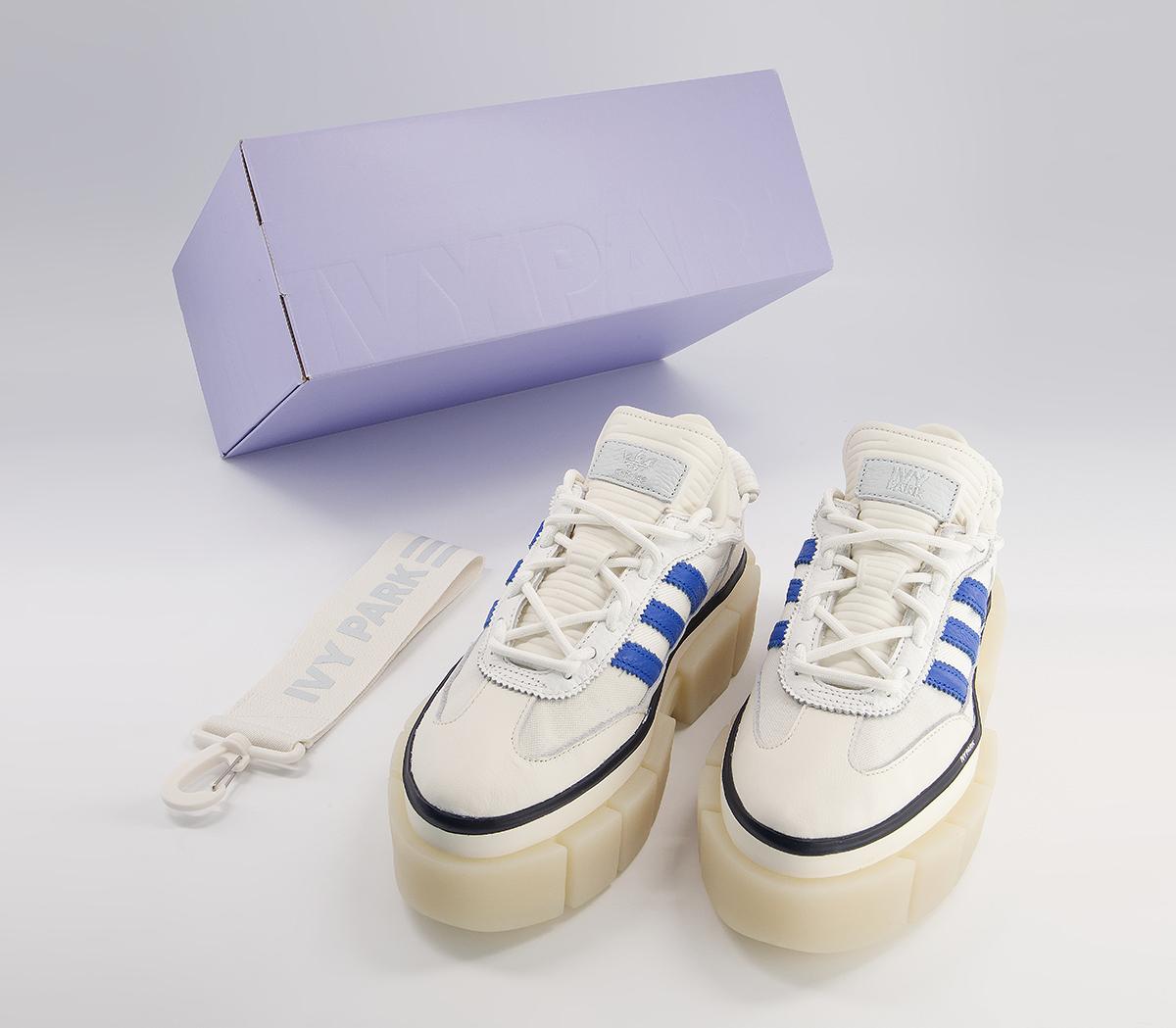 adidas Ivy Park Super Sleek Trainers adidas Ivy Park Super Sleek Trainers Core White Glory Blue