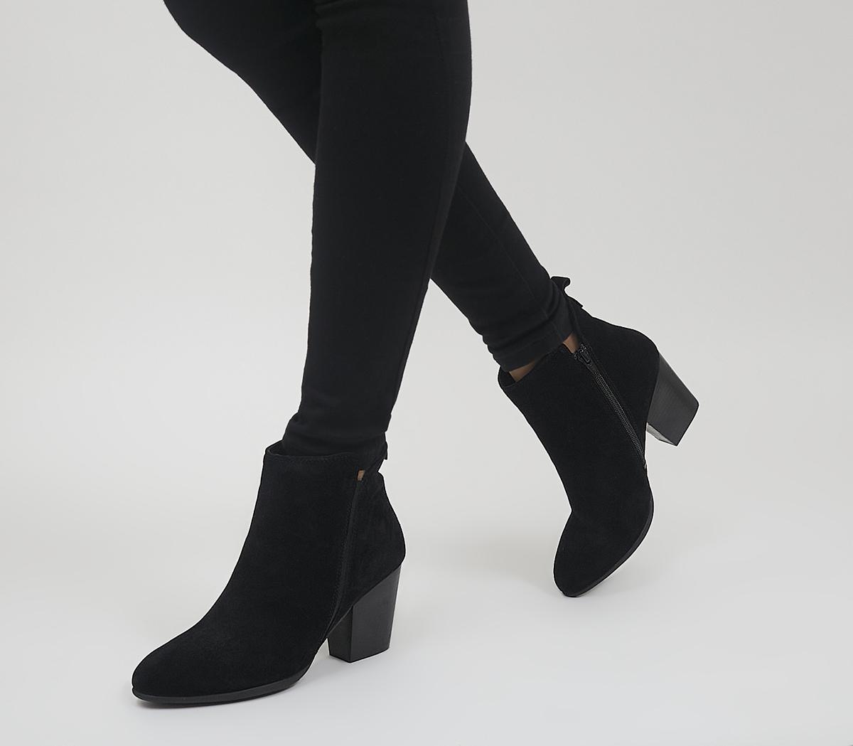 Ravel Madruga Suede Heeled Ankle Boot - Brown | very.co.uk