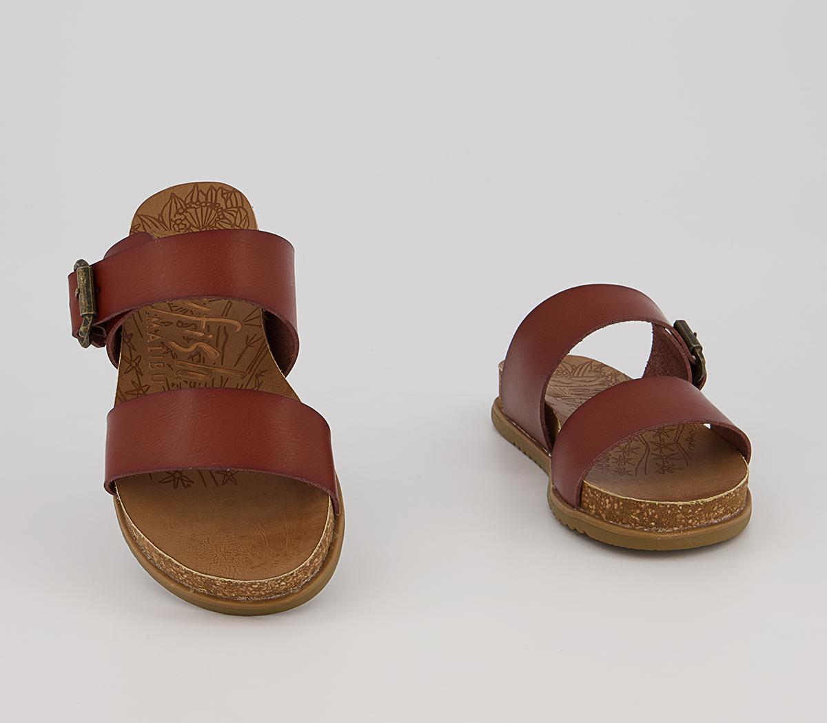 Blowfish Malibu Favor 2 Strap Sandals Scotch - Women’s Sandals