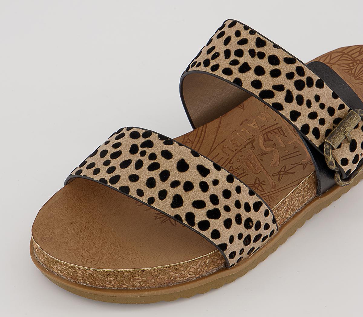 Blowfish Malibu Favor 2 Strap Sandals Blowfish Malibu Favor 2 Strap Sandals Leopard