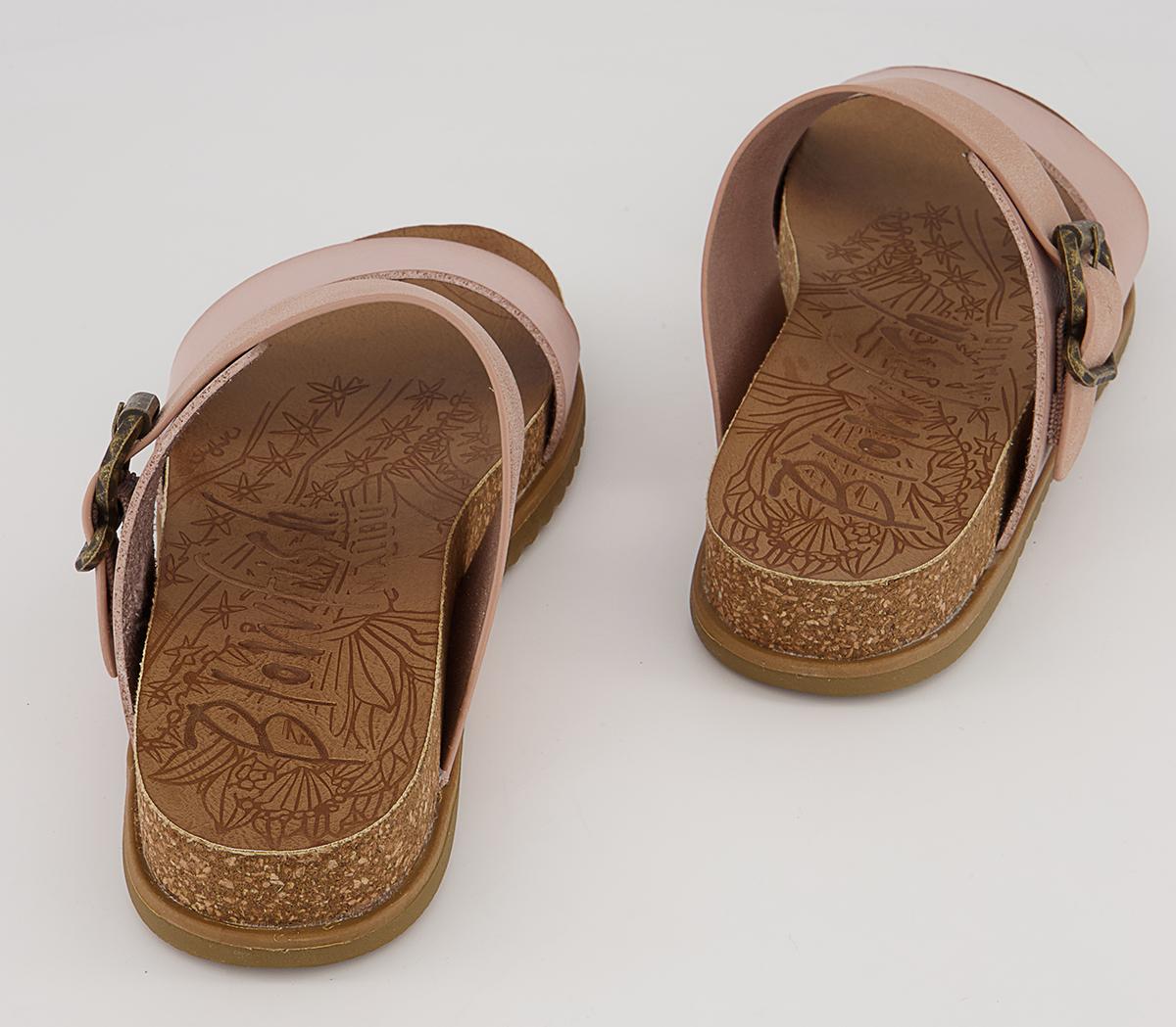 Blowfish Malibu Favor 2 Strap Sandals Blowfish Malibu Favor 2 Strap Sandals Lotus Rose Gold
