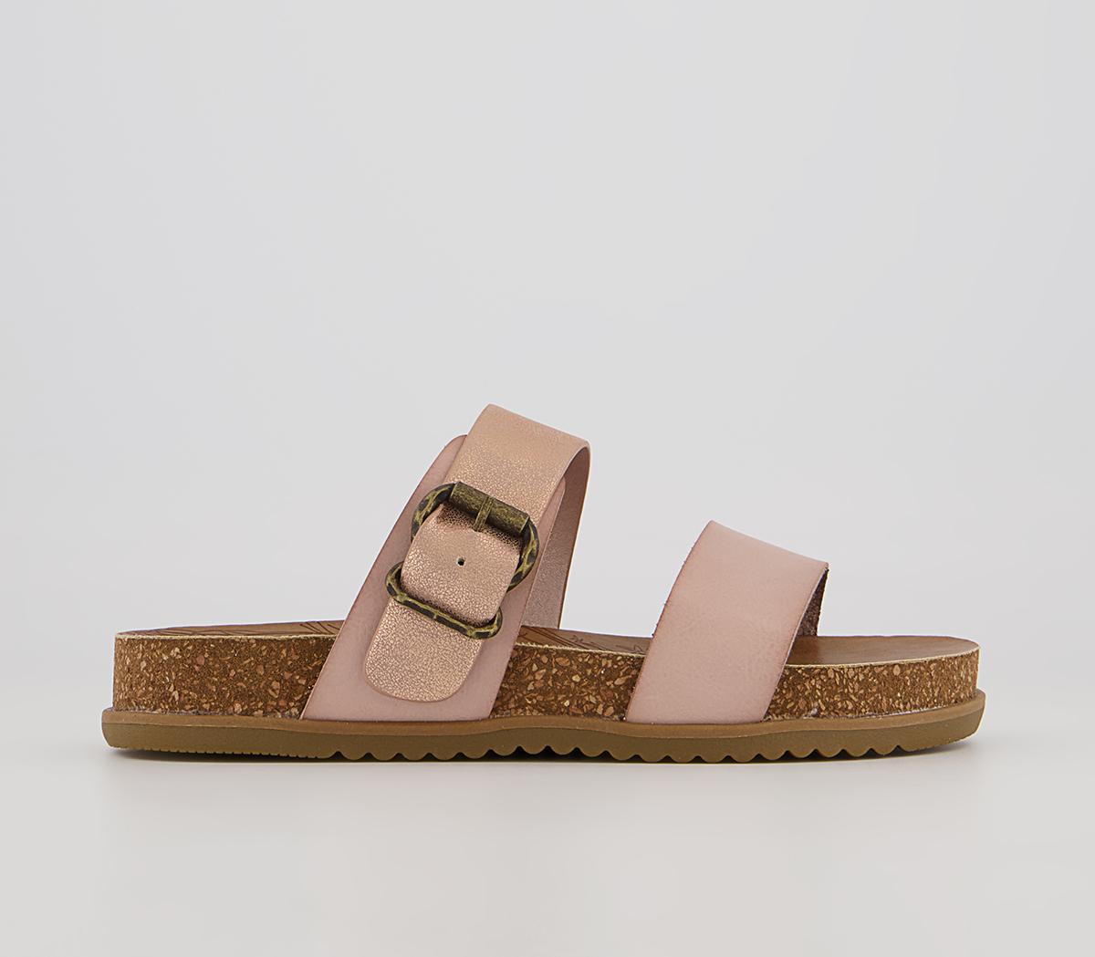 Blowfish Malibu Favor 2 Strap Sandals Blowfish Malibu Favor 2 Strap Sandals Lotus Rose Gold