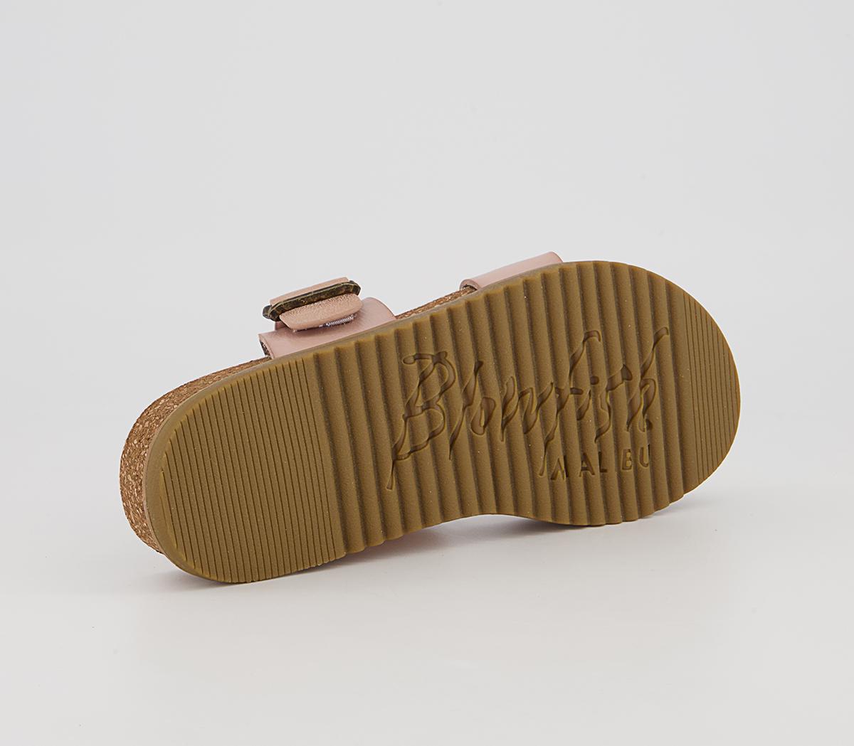 Blowfish Malibu Favor 2 Strap Sandals Blowfish Malibu Favor 2 Strap Sandals Lotus Rose Gold