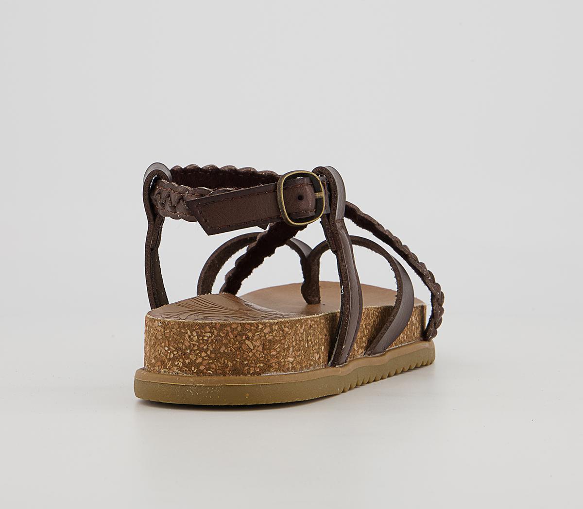 Blowfish Malibu Foxtail Braided Sandals Blowfish Malibu Foxtail Braided Sandals Tobacco Dyecut
