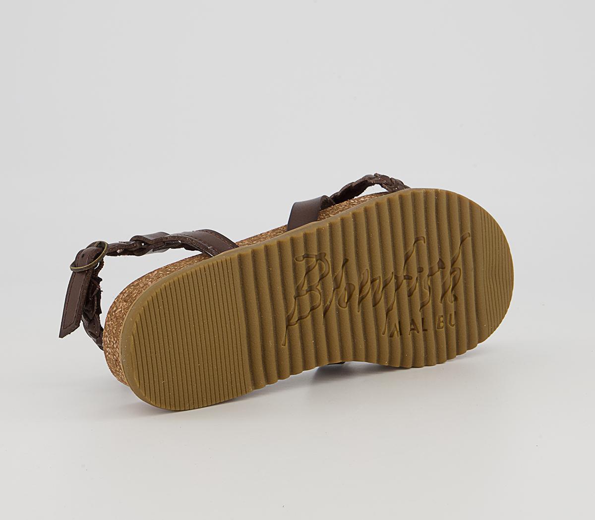 Blowfish Malibu Foxtail Braided Sandals Blowfish Malibu Foxtail Braided Sandals Tobacco Dyecut