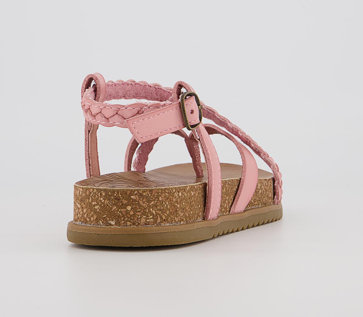 Blowfish Malibu Foxtail Braided Sandals Blowfish Malibu Foxtail Braided Sandals Pink