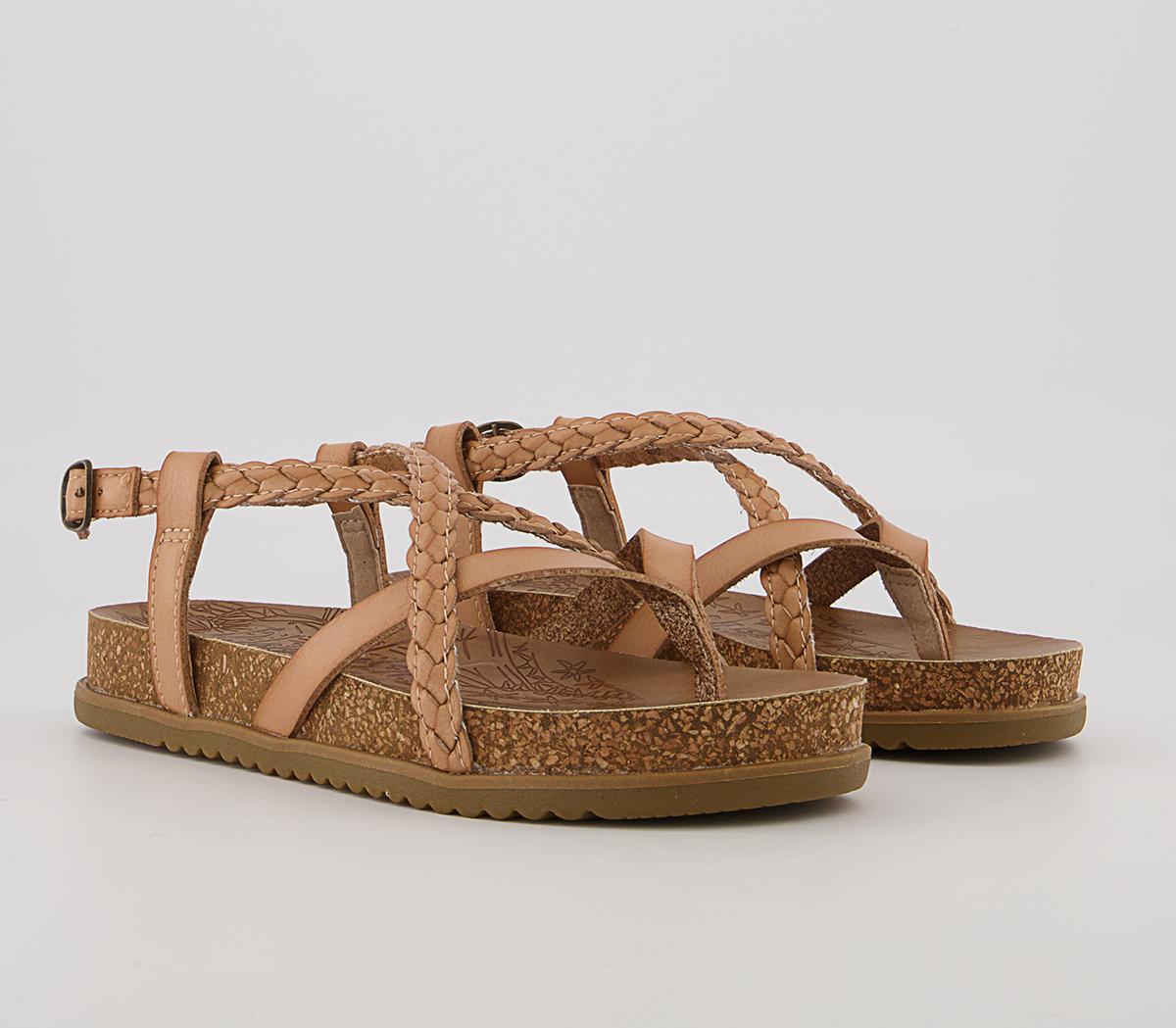 Blowfish Malibu Foxtail Braided Sandals Blowfish Malibu Foxtail Braided Sandals Dune Dye Cut