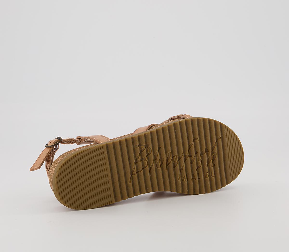 Blowfish Malibu Foxtail Braided Sandals Blowfish Malibu Foxtail Braided Sandals Dune Dye Cut
