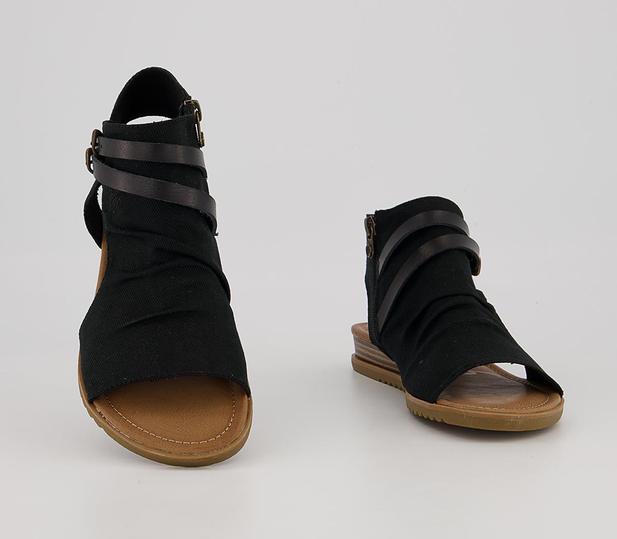 Blowfish MalibuButterfly SandalsBlack Twill